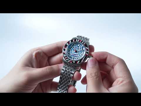 スピニカー フルース Razzle Dazzle ラズルダズル 限定モデル SP-5165-11 メンズ 機械式 自動巻き