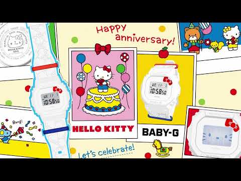 BABY-G ベビーG HELLO KITTY コラボレーションモデル BGD-565KT-7JR レディース 電池式 デジタル