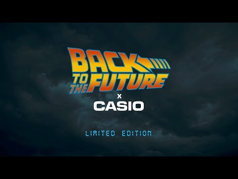 《10月21日発売/予約》カシオ クラシック バックトゥザフューチャー コラボレーションモデル CA-500WEBF-1AJR メンズ レディース 時計 電池式 デジタル