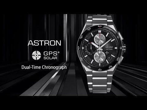 セイコー アストロン ネクスター デュアルタイムクロノグラフ SBXC151 メンズ 腕時計 ソーラー GPS衛星電波 ブラックダイヤル チタン【コアショップ専売モデル】