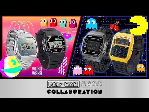 CASIO Classic PAC-MAN COLLABORATION