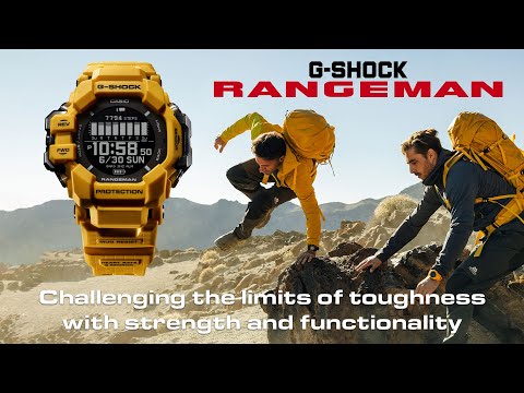 G-SHOCK レンジマン 心拍計 GPS機能 GPR-H1000-9JR メンズ 腕時計 ソーラー Bluetooth デジタル イエロー 反転液晶 国内正規品 カシオ