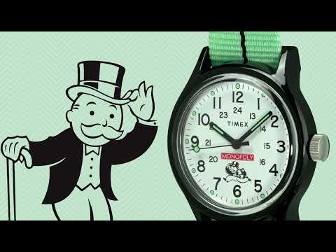 タイメックス MK1 モノポリー コラボレーションモデル ボードデザイン TW2Y47100 メンズ クオーツ 電池式 ナイロンストラップ