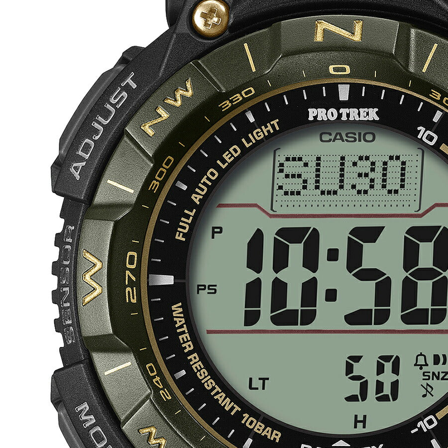 プロトレック 30周年記念モデル 木漏れ日 PRG-340ANS-3JR メンズ ソーラー デジタル ウレタンバンド グリーン