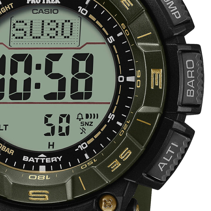 プロトレック 30周年記念モデル 木漏れ日 PRG-340ANS-3JR メンズ ソーラー デジタル ウレタンバンド グリーン