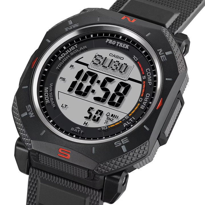 プロトレック クライマーライン PRG-69-1JF メンズ ソーラー デジタル ウレタンバンド ブラック
