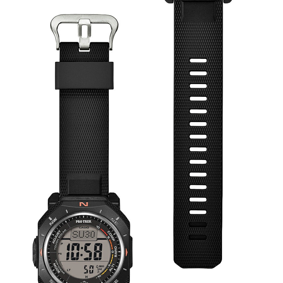プロトレック クライマーライン PRG-69-1JF メンズ ソーラー デジタル ウレタンバンド ブラック