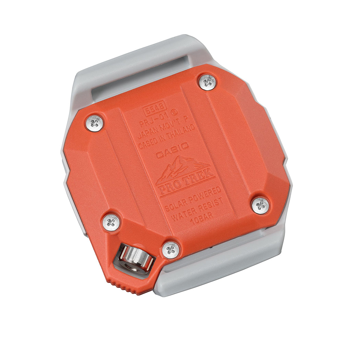 【新品/限定カラビナ付】PROTREX PRJ-01A-7JR 白×オレンジ プロトレック ハイカーライン コンパクトモデル PRJ-01AE-7JR メンズ