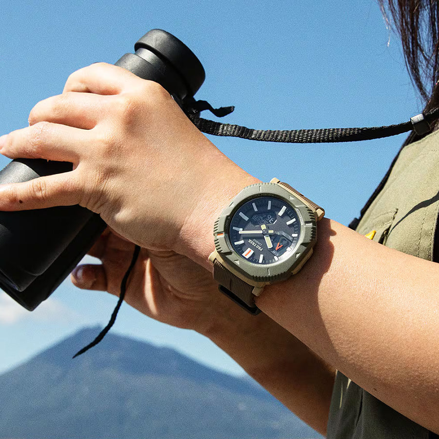 時計 CASIO PRO TREK Hiker Line PRJ-B001-5JF プロトレック ハイカーライン アースカラー PRJ-B001-5JF メンズ