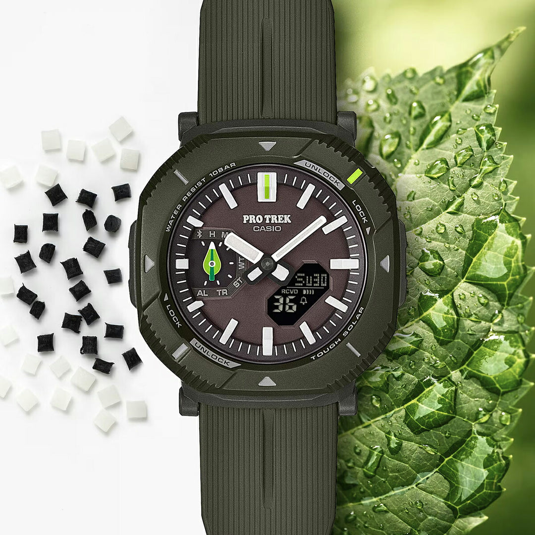 プロトレック 日本自然保護協会 かえるのピクルス コラボレーションモデル PRJ-B001NJ-3JR メンズ ソーラー Bluetooth アナデジ 樹脂バンド