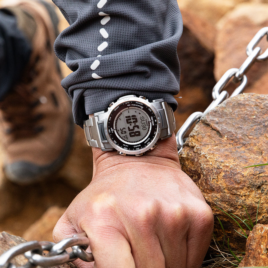 【Ｍ6】✨最新モデル✨CASIO PRO TREK PRW-35TLD-7JF CASIO PRO TREK PRW-35TLD-7JF Climber Line Radio Solar Triple