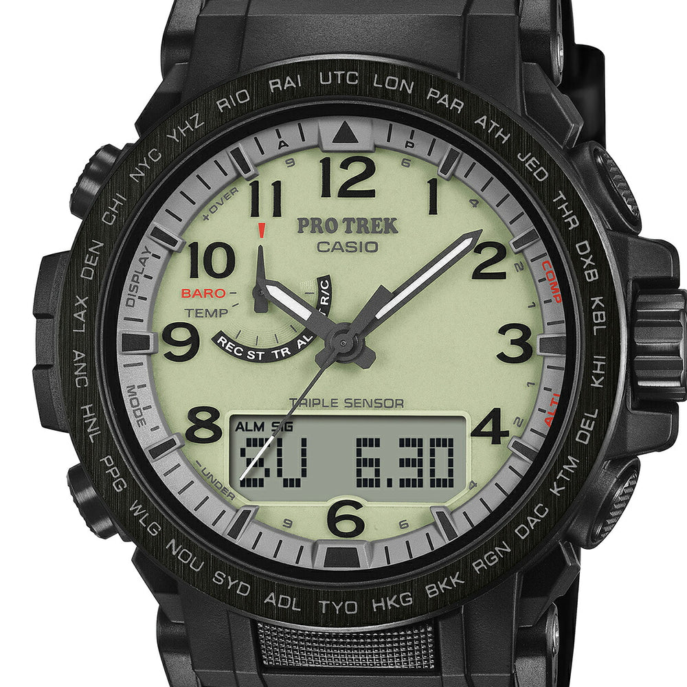 プロトレック クライマーライン PRW-51シリーズ 全面蓄光ダイヤル PRW-51LD-1JF