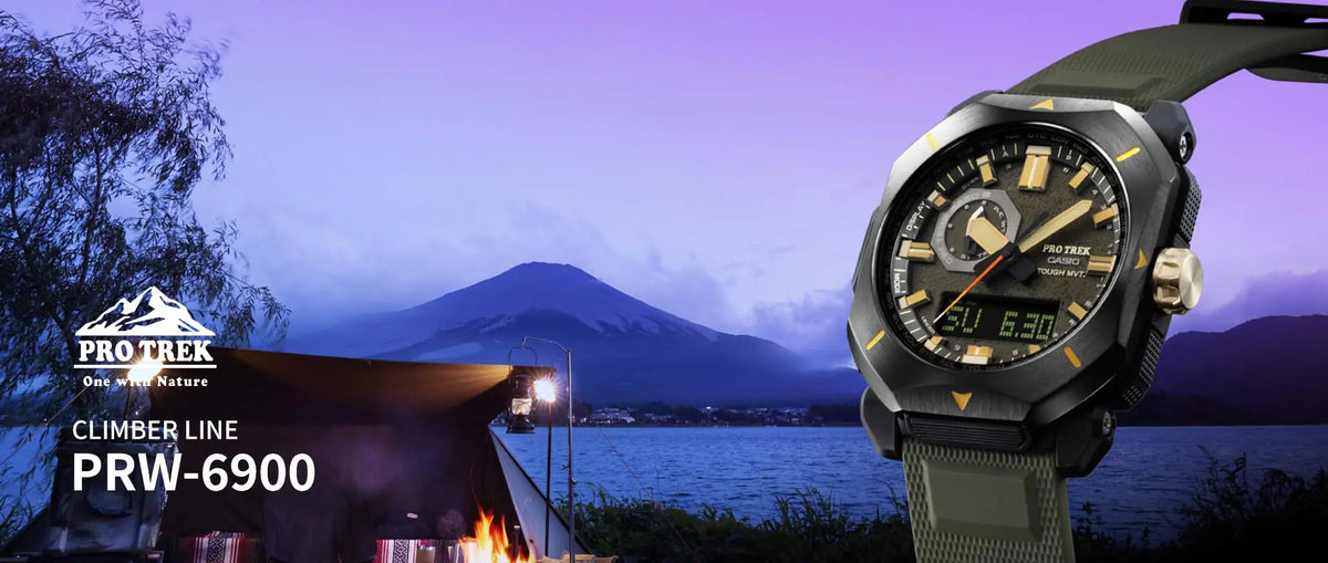 プロトレック クライマーライン PRW-6900Y-3JF メンズ 電波ソーラー アナデジ バイオマスプラスチック