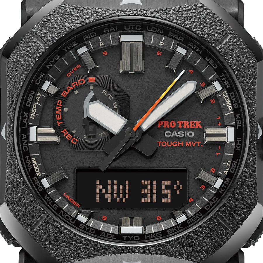 プロトレック クライマーライン 焚火 PRW-6900BF-1JF メンズ 電波