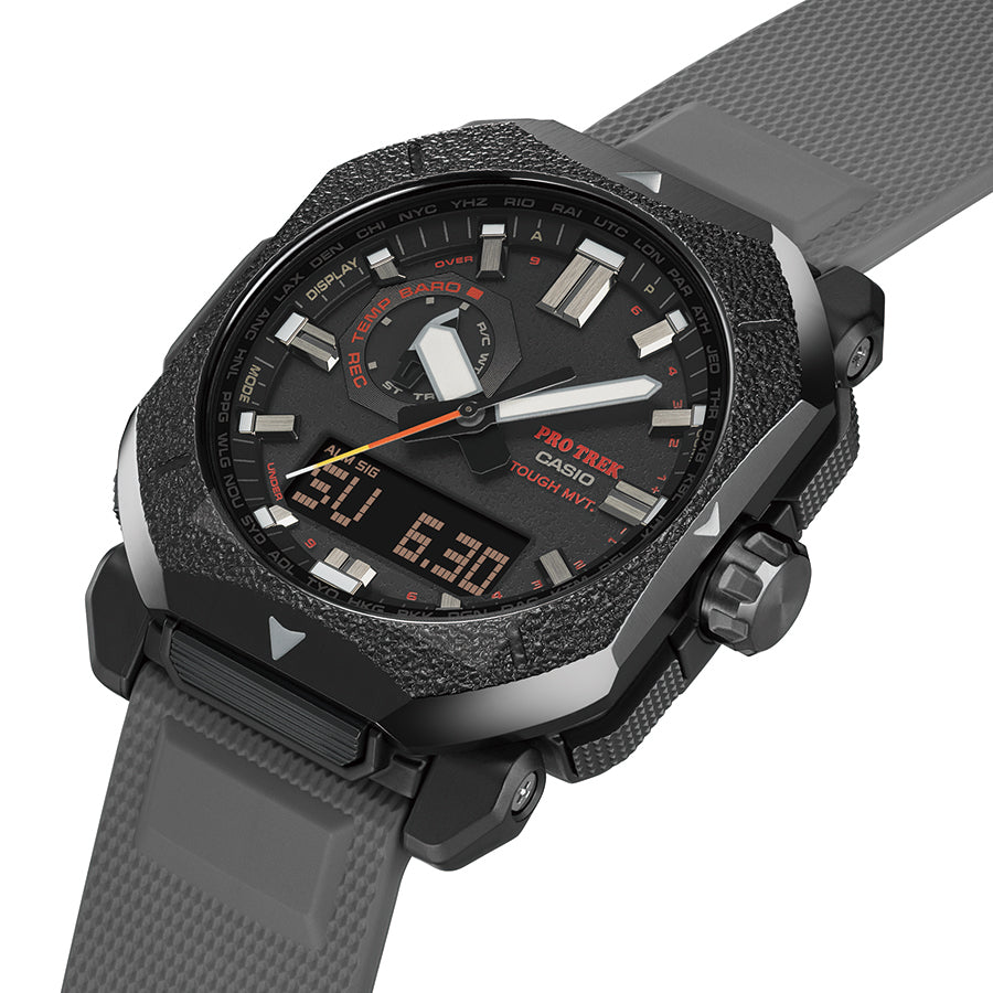 プロトレック クライマーライン 焚火 PRW-6900BF-1JF メンズ 電波