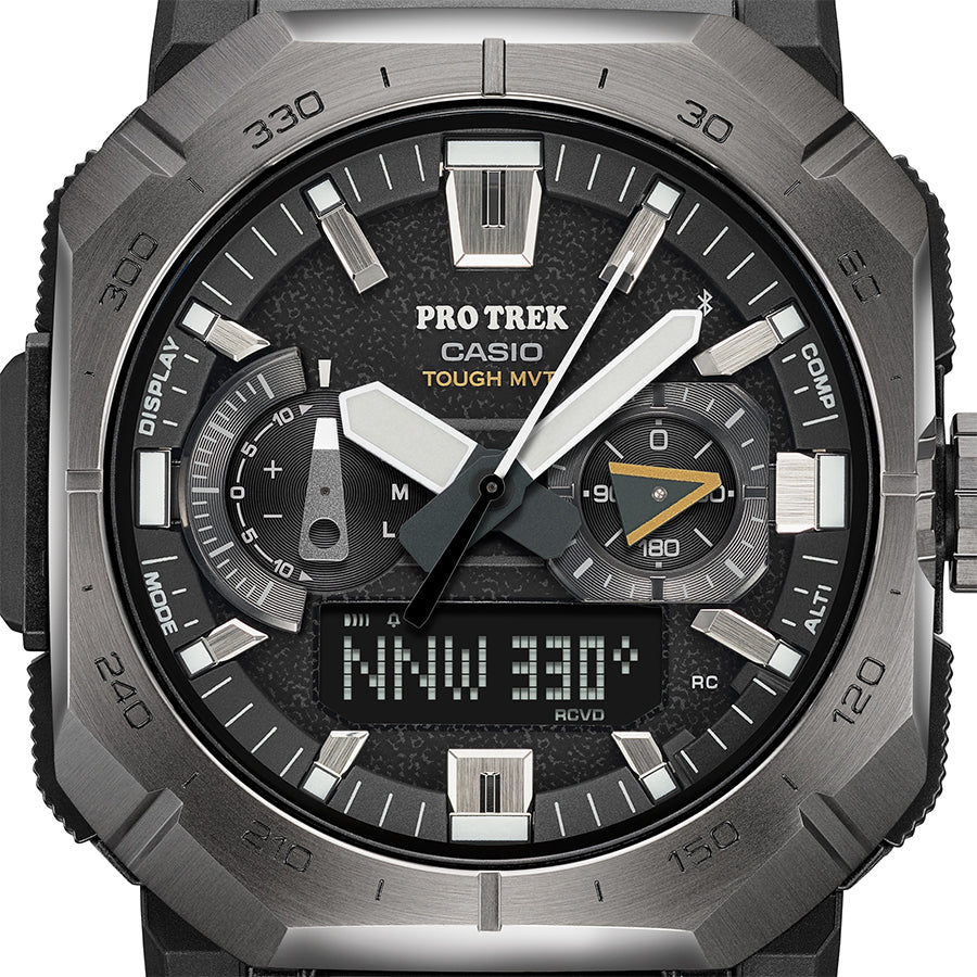 プロトレック クライマーライン ヨセミテ PRW-B1000-1JF メンズ 電波ソーラー Bluetooth アナデジ ウレタンバンド ブラック