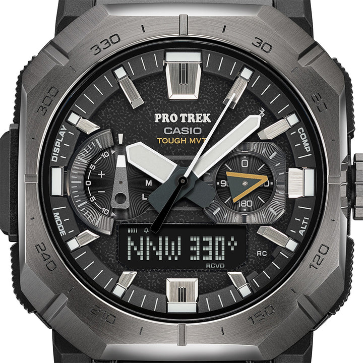 プロトレック クライマーライン ヨセミテ PRW-B1000-1JF メンズ 電波ソーラー Bluetooth アナデジ ウレタンバンド ブラック