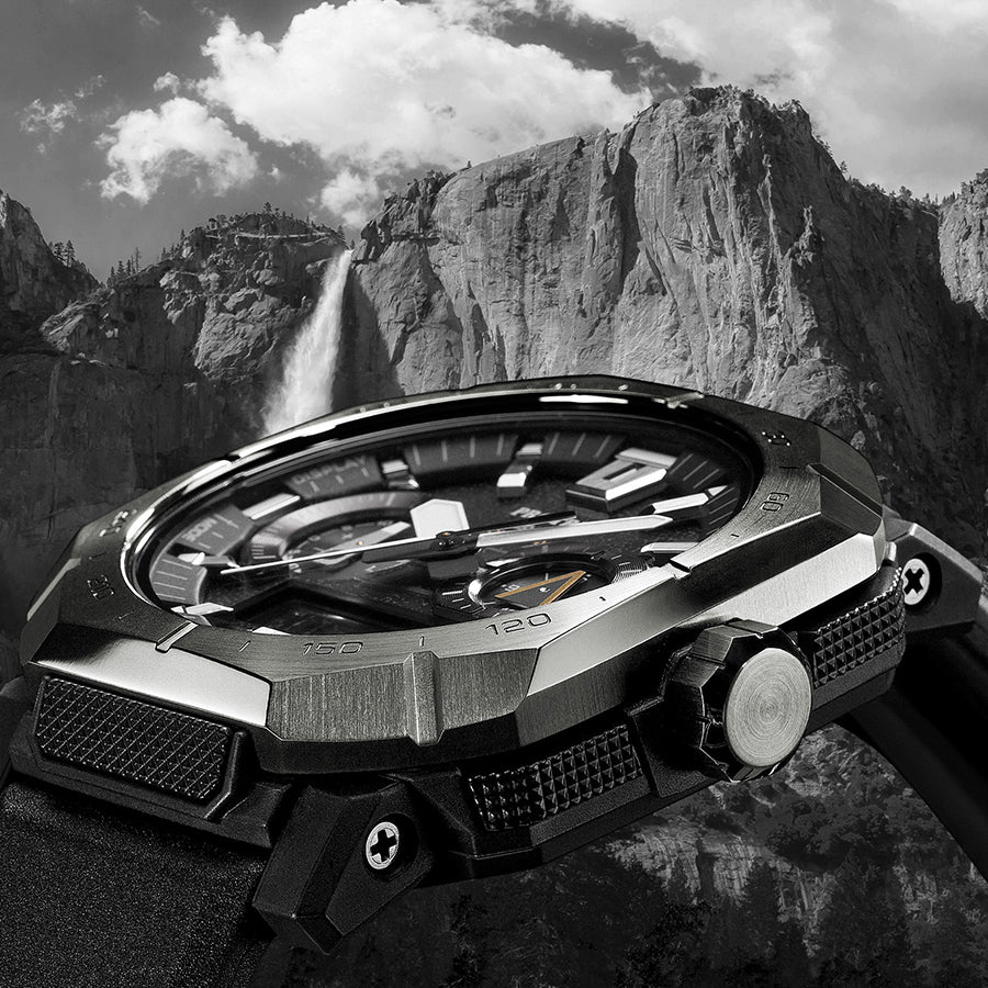 プロトレック クライマーライン ヨセミテ PRW-B1000-1JF メンズ 電波ソーラー Bluetooth アナデジ ウレタンバンド ブラック