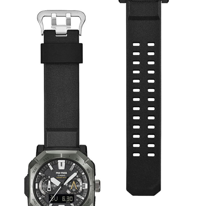 プロトレック ハイカーライン ヨセミテ PRW-B1000-1JF メンズ 電波ソーラー Bluetooth アナデジ ウレタンバンド ブラック