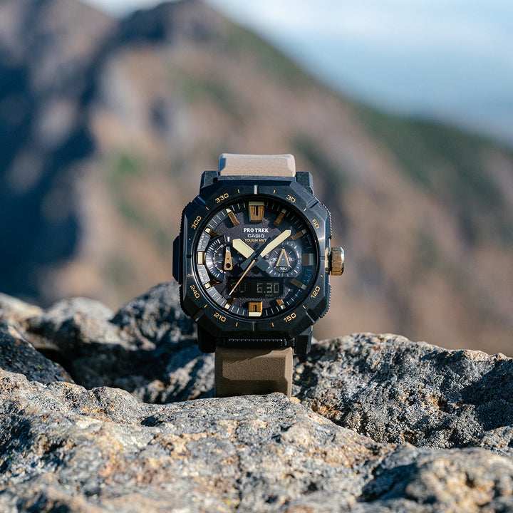 プロトレック クライマーライン ヨセミテ PRW-B1000-5JF メンズ 電波ソーラー Bluetooth アナデジ ウレタンバンド