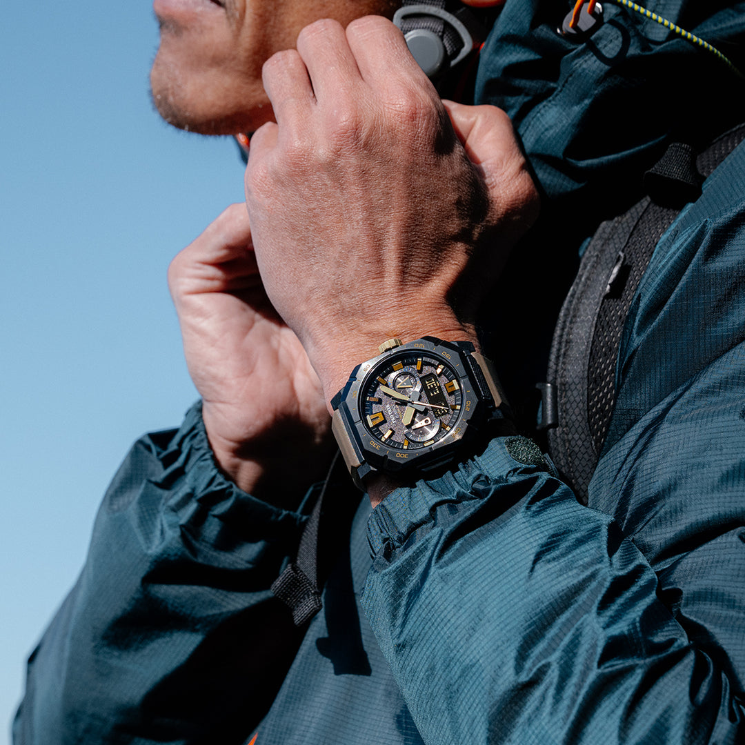 プロトレック クライマーライン ヨセミテ PRW-B1000-5JF メンズ 電波ソーラー Bluetooth アナデジ ウレタンバンド