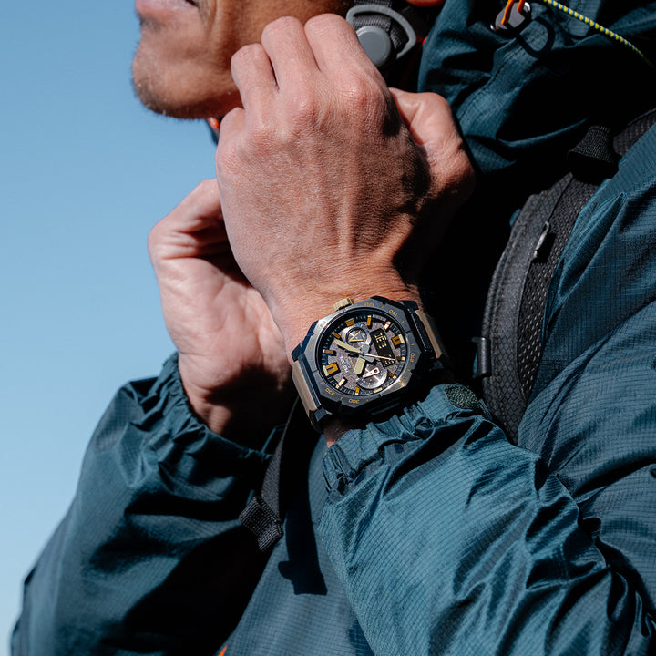 プロトレック クライマーライン ヨセミテ PRW-B1000-5JF メンズ 電波ソーラー Bluetooth アナデジ ウレタンバンド