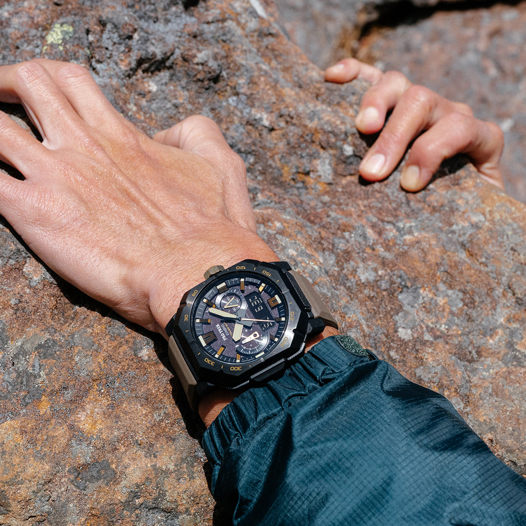 プロトレック クライマーライン ヨセミテ PRW-B1000-5JF メンズ 電波ソーラー Bluetooth アナデジ ウレタンバンド