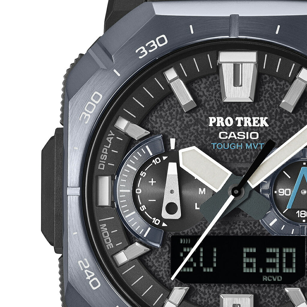 プロトレック クライマーライン ヨセミテ PRW-B1000B-2JF メンズ 電波ソーラー Bluetooth アナデジ クロスバンド ブルー