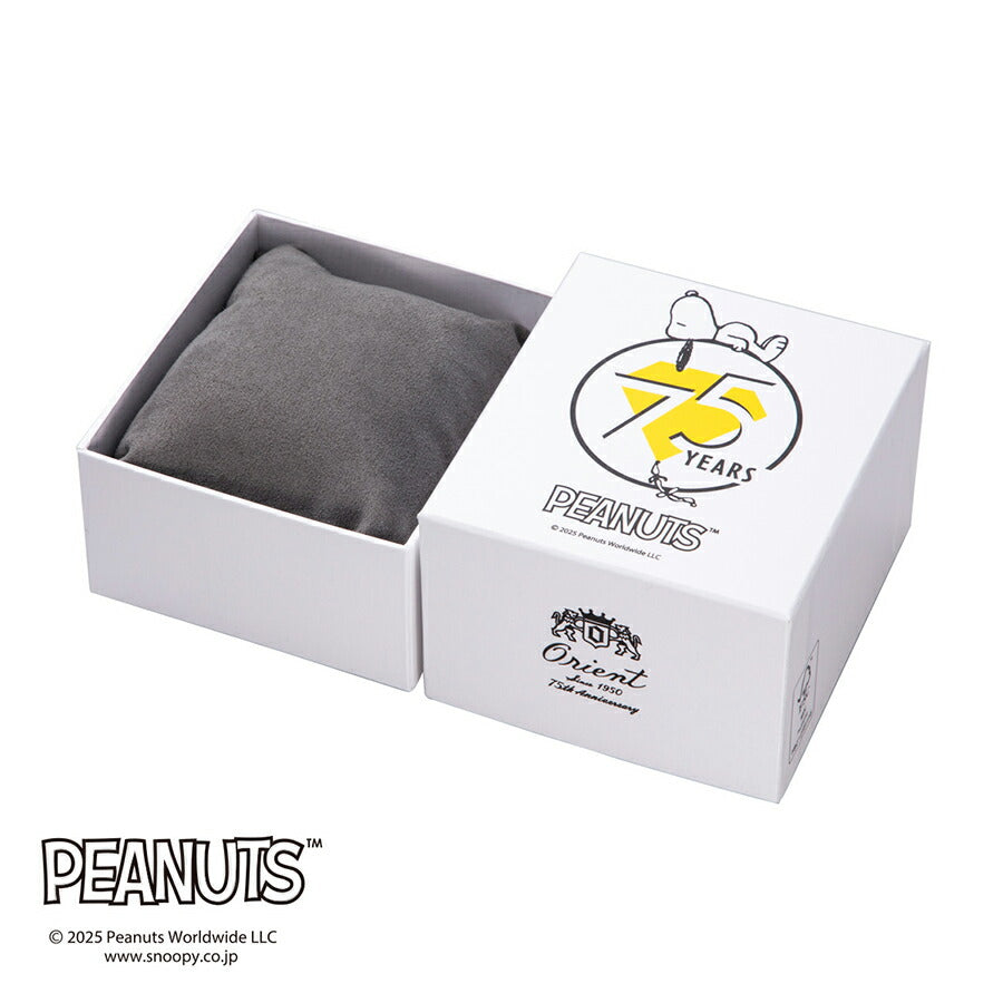 オリエント バンビーノ 38 PEANUTS 75周年記念 コラボレーションモデル スヌーピー RA-AC0M16S メンズ 機械式 自動巻き 革ベルト