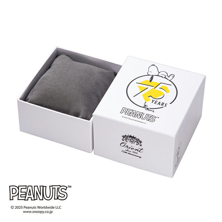 オリエント バンビーノ 38 PEANUTS 75周年記念 コラボレーションモデル スヌーピー RA-AC0M16S メンズ 機械式 自動巻き 革ベルト