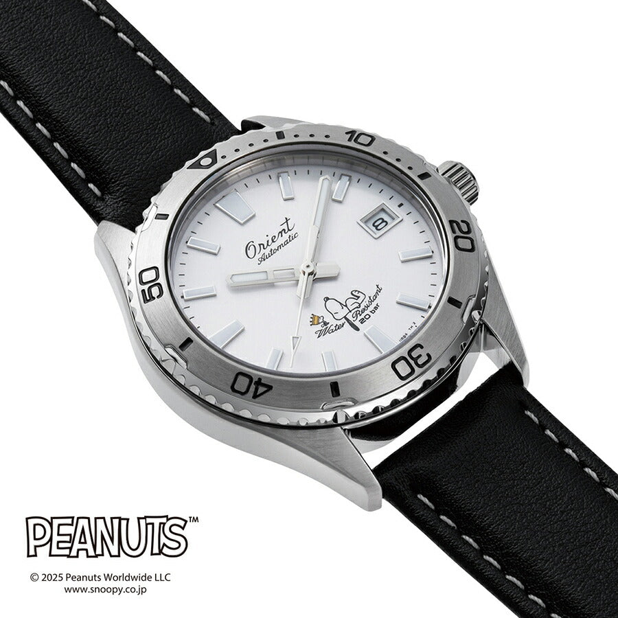【美品】ORIENT MAKO 40 RN-AC0Q03S ホワイト Orient Mako40 Mako 40 Automatic Watch, Mechanical Automatic