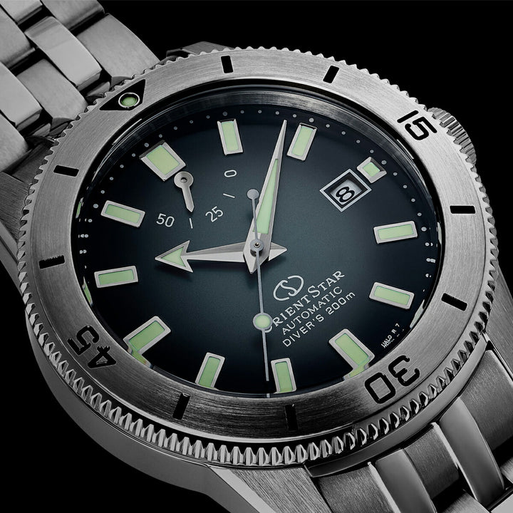 オリエントスター 75周年記念 限定モデル M42 ダイバー 1964 1st エディション F6 デイト 200m RK-AU0503N メンズ 機械式 自動巻き ブルーグレーダイヤル 日本製
