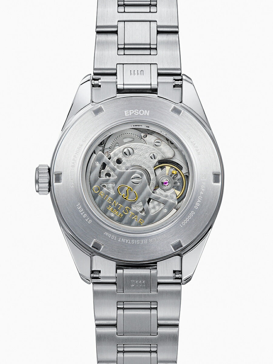 オリエントスター モダンスケルトン RK-AV0134E メンズ 機械式 自動巻き スモールセコンド グリーンダイヤル 日本製