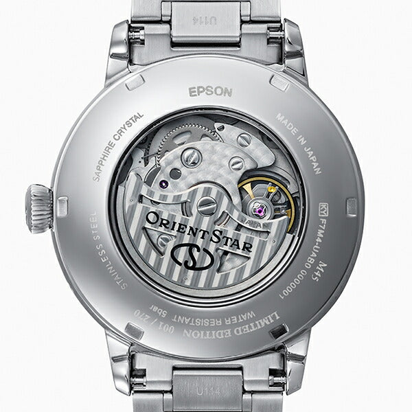 オリエントスター M45 F7 メカニカルムーンフェイズ RK-BT0003L メンズ