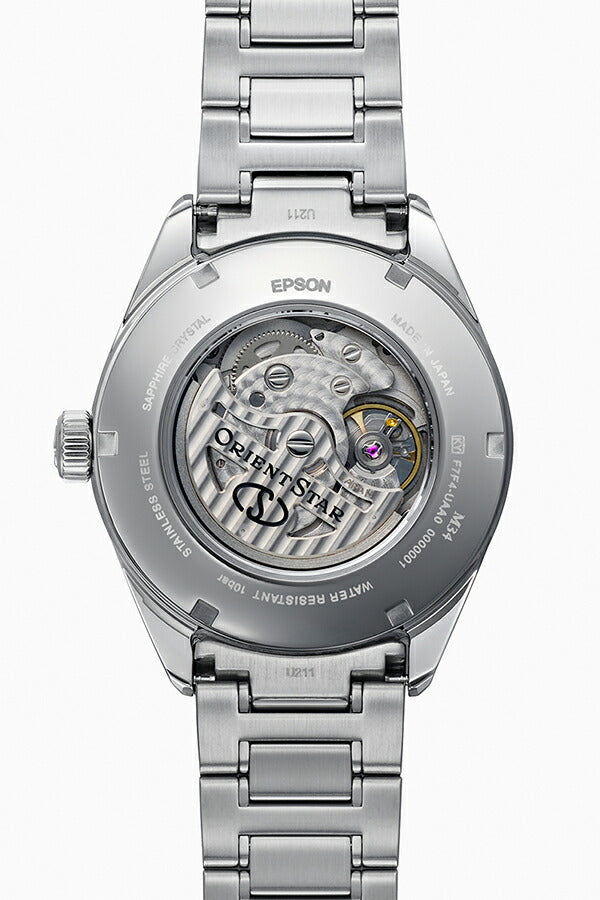 オリエントスター M34 F7 セミスケルトン 自動巻き 腕時計 ブランド メンズ RK-BY0001A アナログ ブルーシェル 日本製 M34 F7 セミスケルトン 2025／M34 F7 Semi Skeleton 2025 | M34