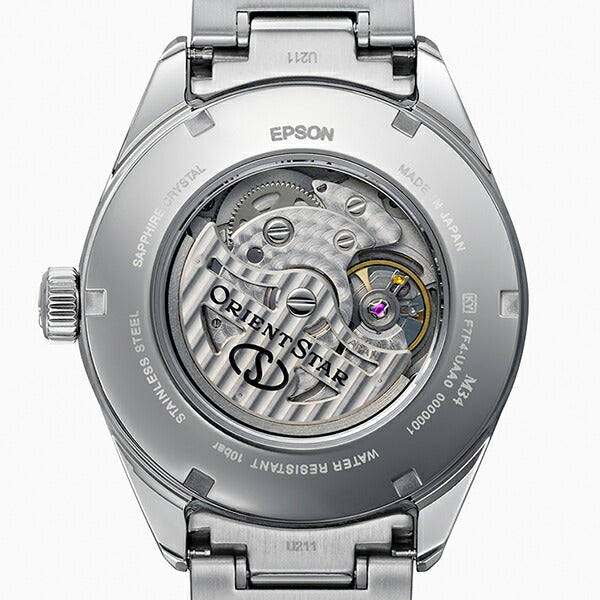 オリエントスター M34 F7 セミスケルトン RK-BY0011S メンズ 機械式