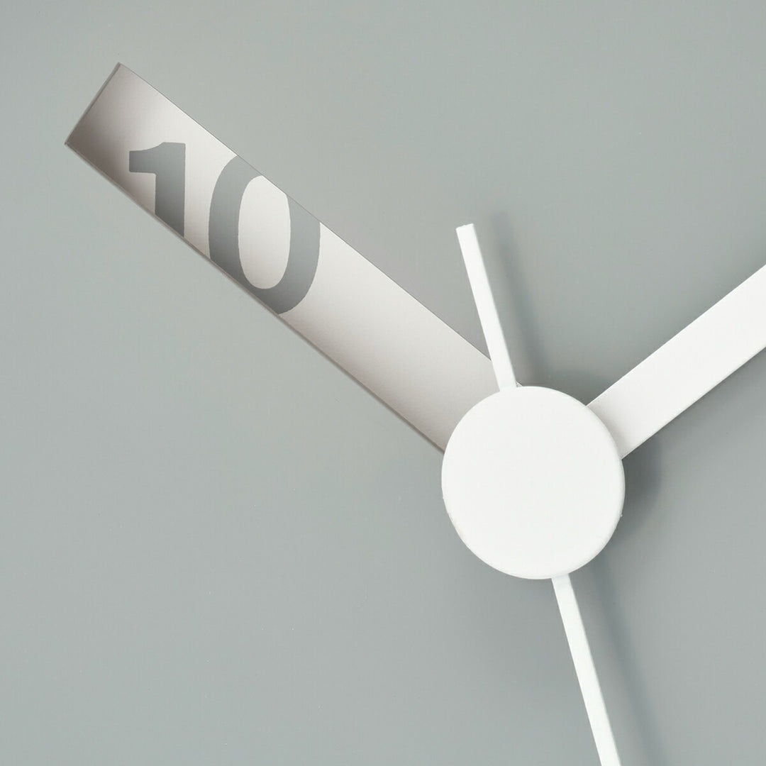 タカタレムノス 掛け時計 デザインオブジェクト エクストラノーマル クロック クオーツ 電池式 掛置兼用 グレー ロス・ミクブライド RM24-07GY