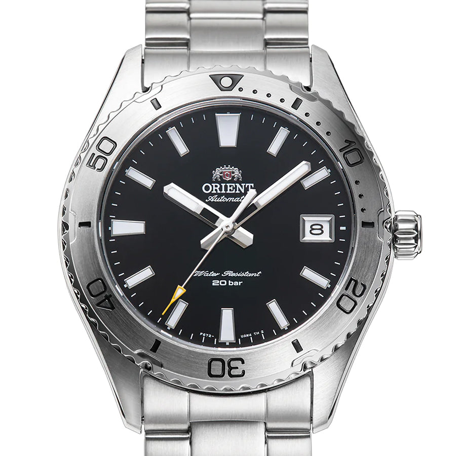 オリエント Orient Mako オリエントマコ 40 コンパクトモデル RN-AC0Q01B メンズ 腕時計 機械式 自動巻き ブラック