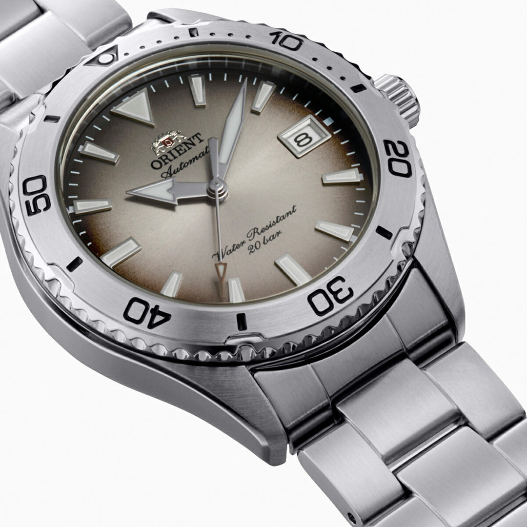 オリエント オリエントマコ 40 2026 春夏 シーズン限定モデル RN-AC0Q16N メンズ 機械式 自動巻き サンレイ グレーグラデーションダイヤル