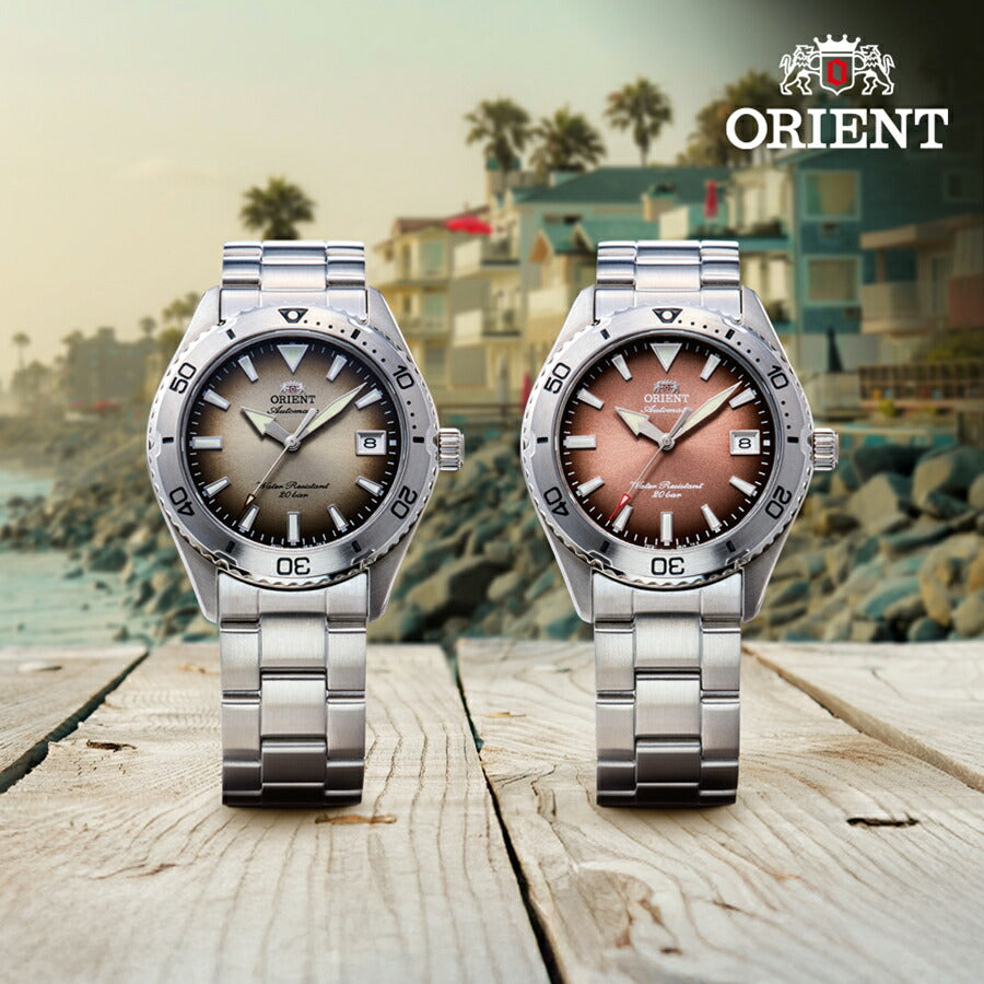 オリエント オリエントマコ 40 2026 春夏 シーズン限定モデル RN-AC0Q16N メンズ 機械式 自動巻き サンレイ グレーグラデーションダイヤル
