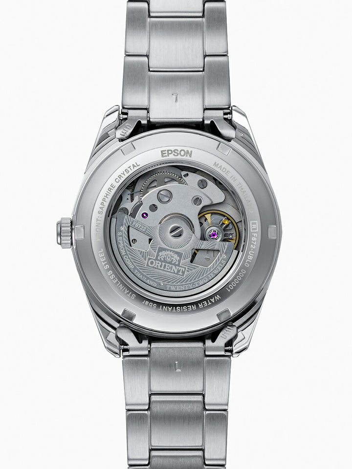 オリエント ストレット デイト 2026 春夏 シーズン限定モデル RN-AC0R05E メンズ 機械式 自動巻き グリーン