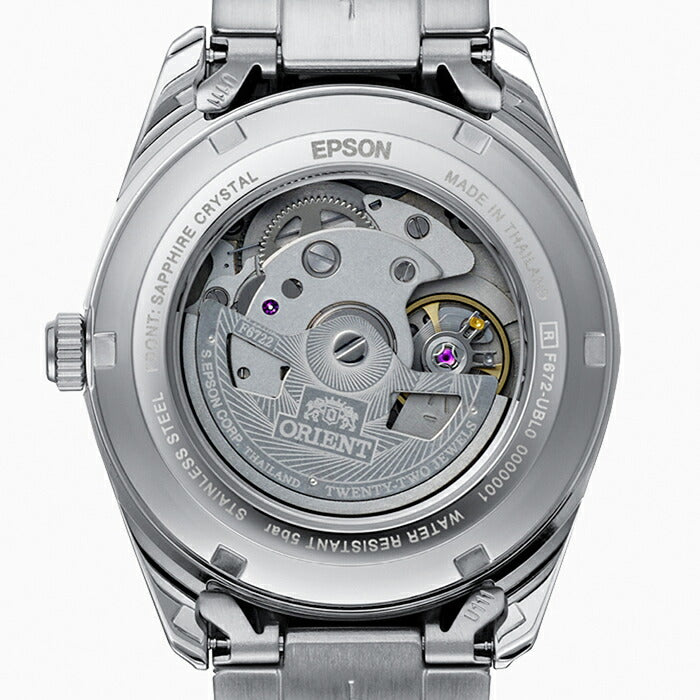 オリエント ストレット デイト 2026 春夏 シーズン限定モデル RN-AC0R05E メンズ 機械式 自動巻き グリーン