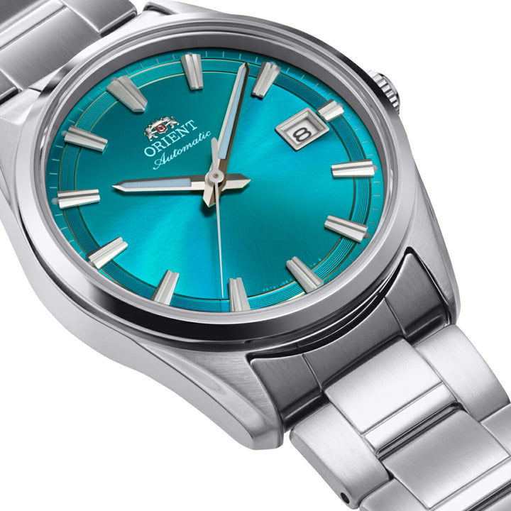 オリエント ストレット デイト 2026 春夏 シーズン限定モデル RN-AC0R06L メンズ 機械式 自動巻き ブルー