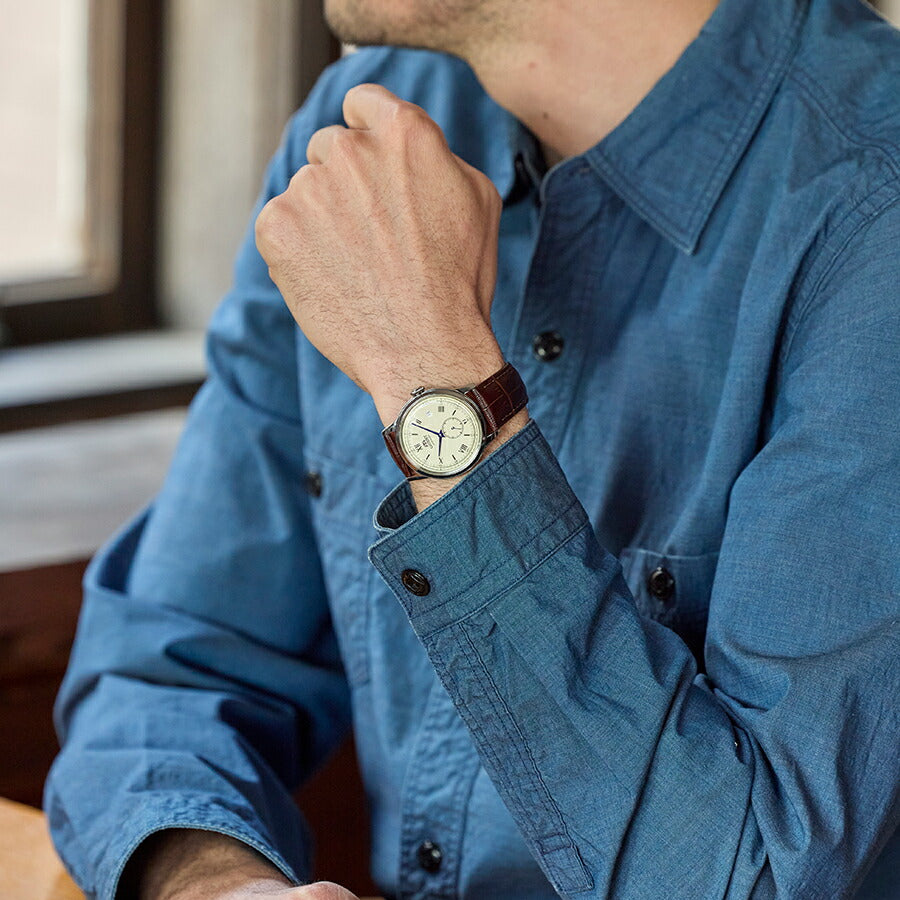 オリエント Bambino バンビーノ 38mm スモールセコンド RN-AP0105Y