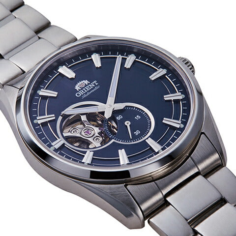 オリエント コンテンポラリー セミスケルトン RN-AR0002L メンズ 機械式 自動巻き ネイビーダイヤル