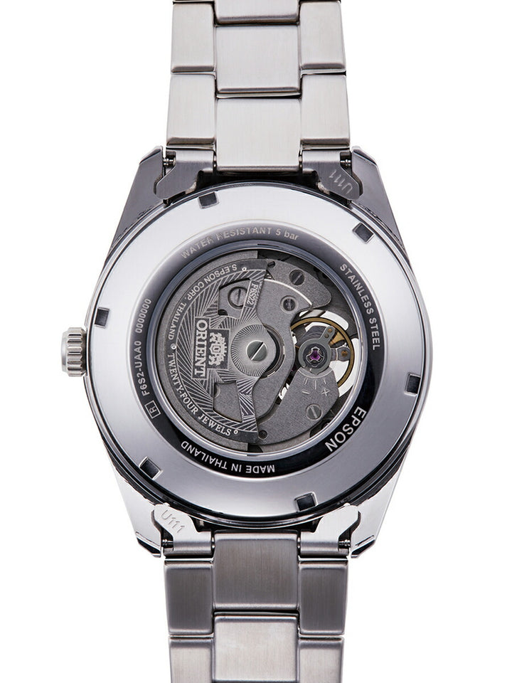 オリエント コンテンポラリー セミスケルトン RN-AR0002L メンズ 機械式 自動巻き ネイビーダイヤル