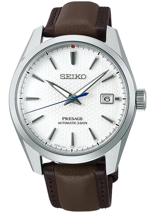 セイコー プレザージュ シャープエッジドシリーズ セイコー腕時計110周年記念 限定モデル SARX113 メンズ メカニカル 自動巻き 革ベルト ローレルオマージュ