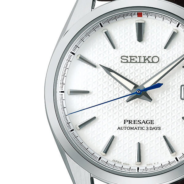 セイコー プレザージュ シャープエッジドシリーズ セイコー腕時計110周年記念 限定モデル SARX113 メンズ メカニカル 自動巻き 革ベルト ローレルオマージュ
