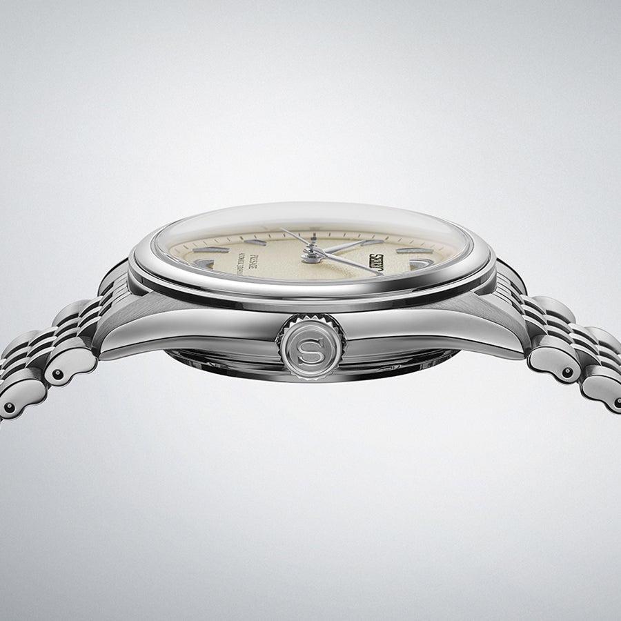 セイコー プレザージュ クラシックシリーズ 素色ダイヤル SARX121 メンズ 腕時計 メカニカル 自動巻き メタルバンド