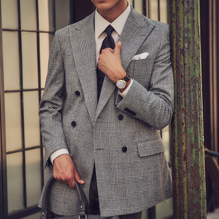 セイコー プレザージュ クラシックシリーズ セイコー創業145周年記念 限定モデル SARX136 メンズ メカニカル 自動巻き 琺瑯ダイヤル 革ベルト